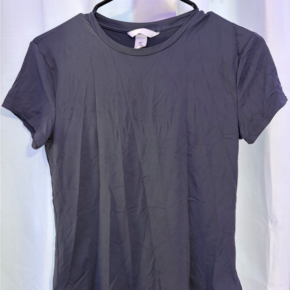 H&M Charcoal Short Sleeve Tee